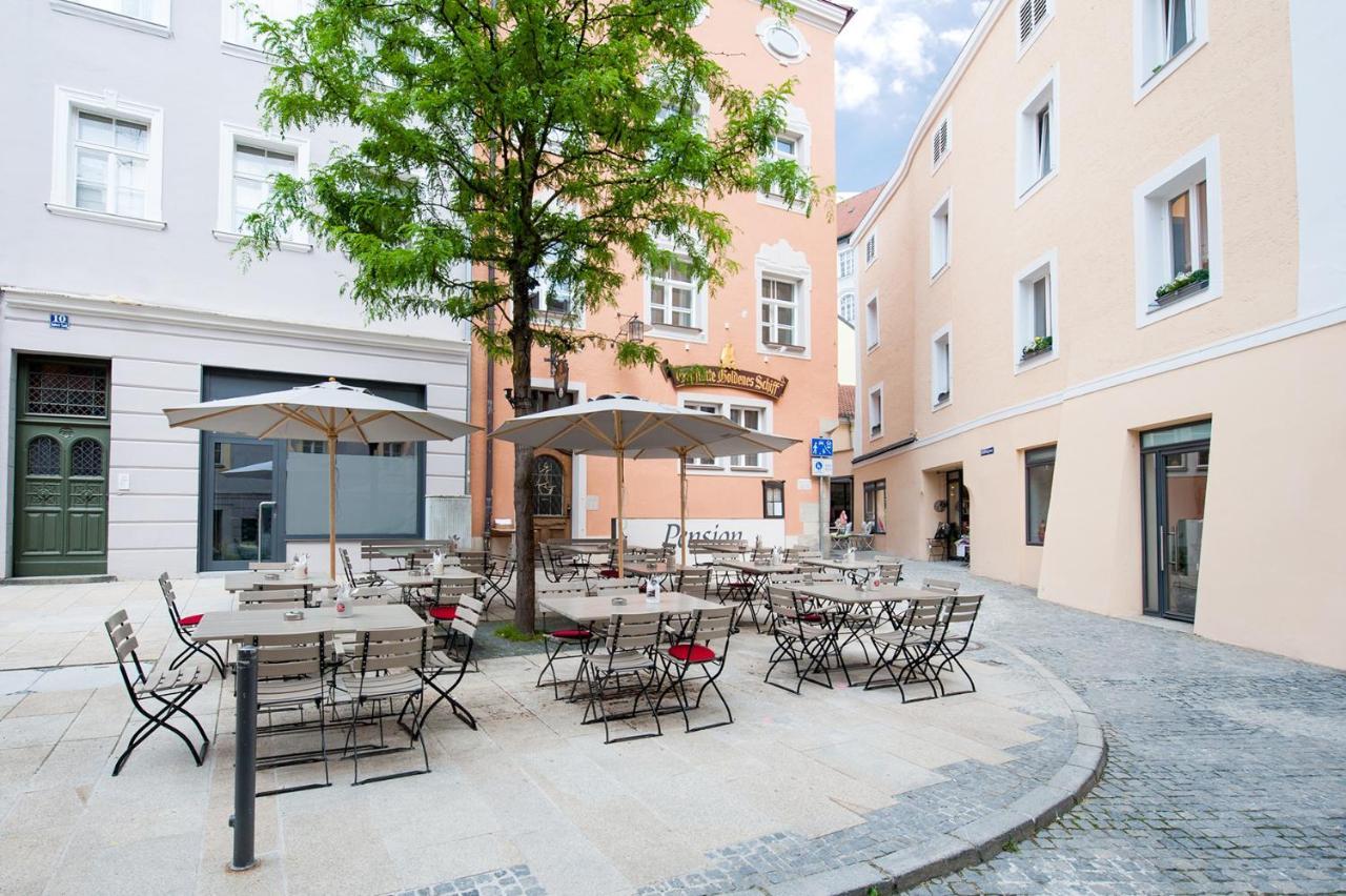 Pension Goldenes Schiff Passau Exterior foto